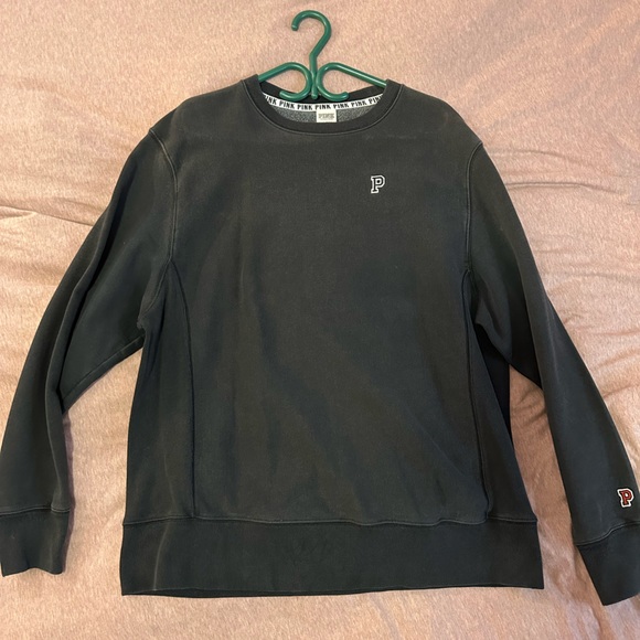 VS PINK collegiate collection sweater, size large - Picture 2 of 4